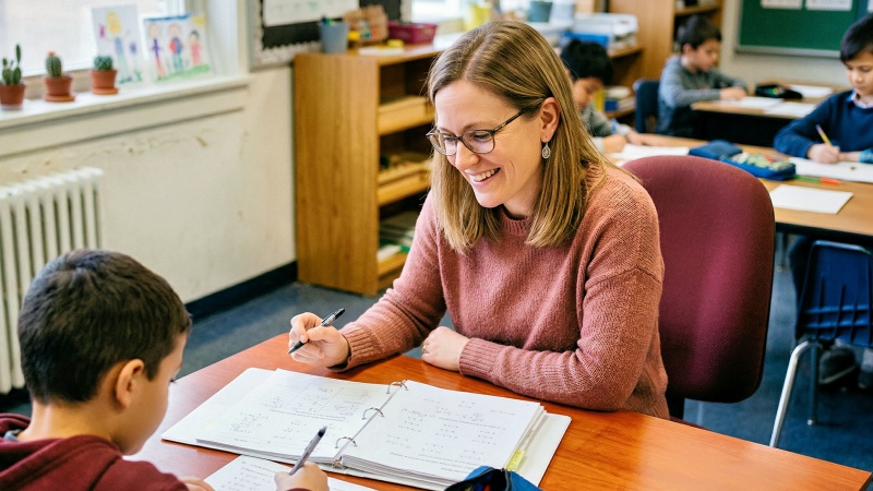 Arbeid onderwijs les geven
